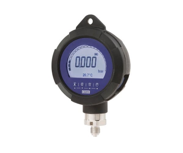 WIKA CPG1200 digital pressure gauge with protective case