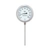 SJ Gauge large industrial thermometer with bottom stem connection