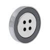 SJ Gauge magnetic bimetal temperature gauge for metal surfaces