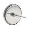 SJ Gauge large back-mount bimetal thermometer