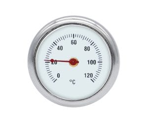 Large product view of SJ Gauge magnetic surface bimetallic thermometer