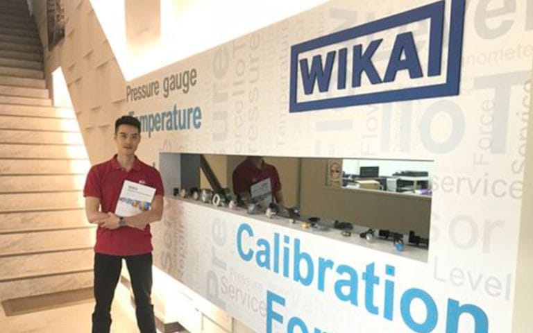 SJ Gauge team visiting WIKA Instruments