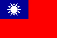Flag of Taiwan for SJ Gauge distribution location