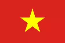 Flag of Vietnam for SJ Gauge distribution location