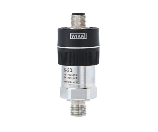 WIKA S-20 industrial pressure transmitter alternate view