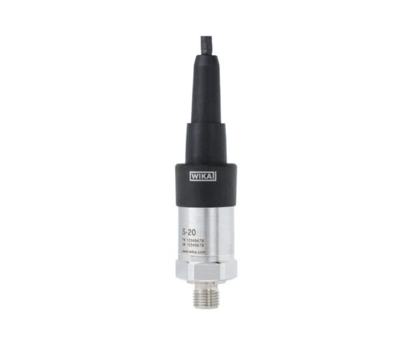 WIKA S-20 pressure transmitter front product view