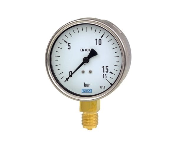 WIKA 212.20 industrial pressure gauge