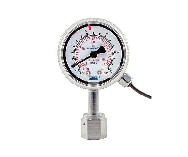 WIKA 230.15 stainless steel industrial pressure gauge