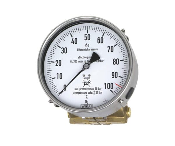 WIKA model 712.15.160 differential pressure gauge