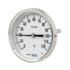 WIKA A52 and R52 industrial bimetal thermometers