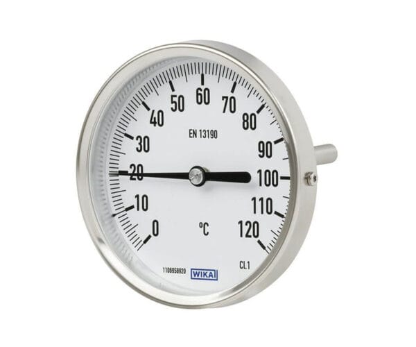 WIKA A52 and R52 industrial bimetal thermometers