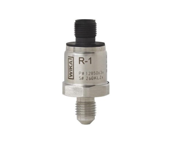 WIKA R-1 refrigeration pressure transmitter with M12 x 1 connector