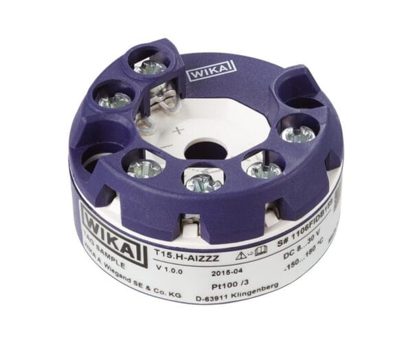WIKA T15 digital temperature transmitter product view