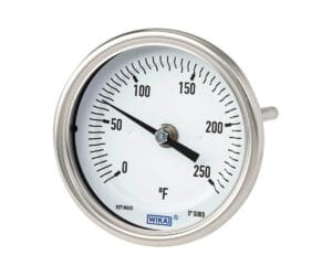 WIKA TG53 industrial bimetal thermometer