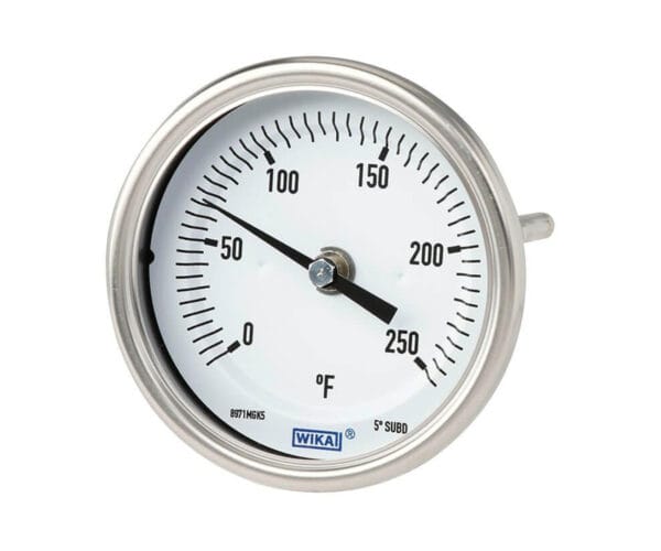 WIKA TG53 industrial bimetal thermometer