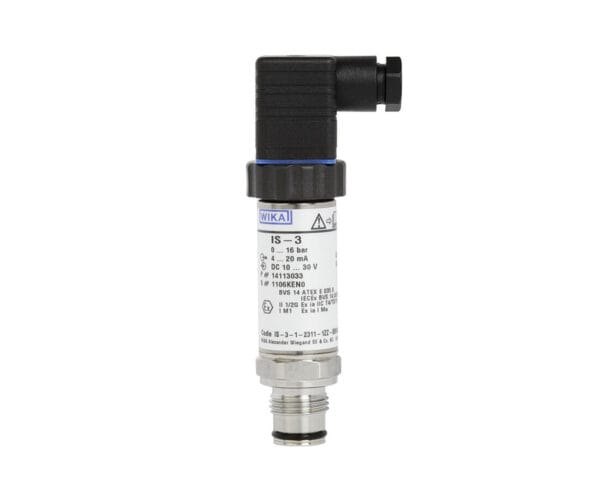 WIKA IS-3 intrinsically safe industrial pressure transmitter
