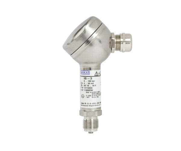 WIKA IS-3 intrinsically safe pressure transmitter product view