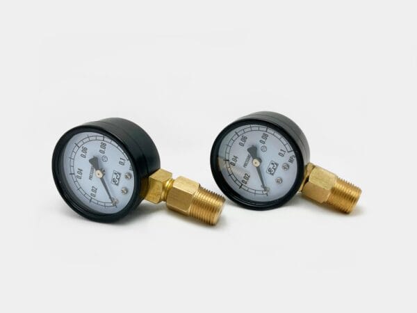 PRI low-pressure gauges with bottom connection