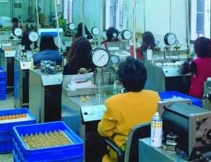 Instrument assembly and production in Taoyuan, 1994